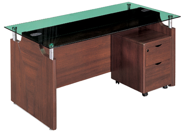 비즈가구 > 책상  > 유리사무용책상  > IFLN-직원용 유리책상 세트(규격선택가능)