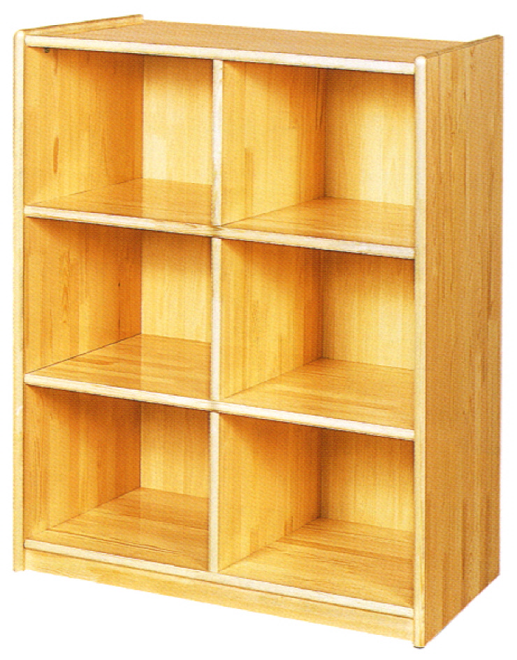 유아용교구 > FIHD 시리즈  > FIHD-열린학습용 사물함A형(6인용)