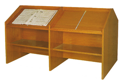 원목사무용가구 > MWBK 시리즈  > MWBK-신문열람대