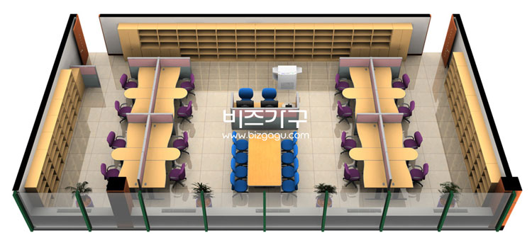 사무환경개선작업 > 일반사무실  > 일반사무실-011