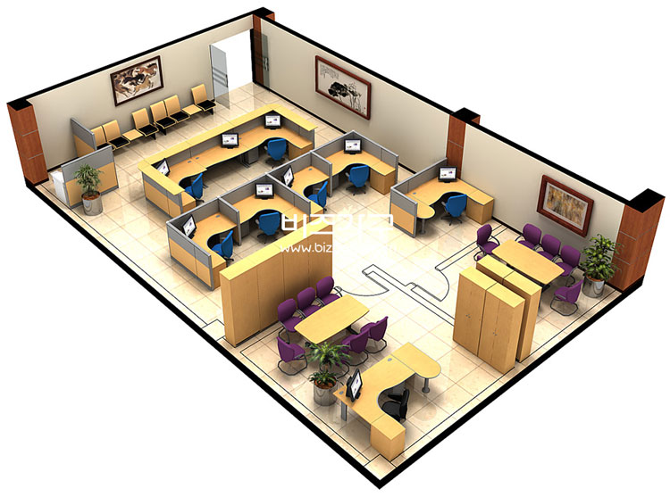 사무환경개선작업 > 일반사무실  > 일반사무실-029