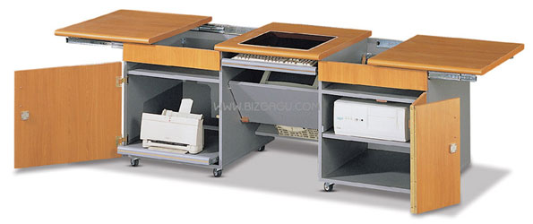 사무용가구(책상/책장/서랍) > OFDH 시리즈  > OFDH-OC-다목적 교탁(매립형/수납공간)