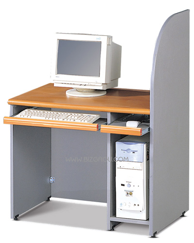 사무용가구(책상/책장/서랍) > OFDH 시리즈  > OFDH-P-09 컴퓨터책상(한쪽칸막이)