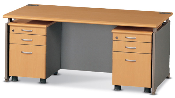 사무용가구(책상/책장/서랍) > OFDH 시리즈  > OFDH-OA-2602 탑 책상(망펄비치)