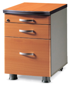 사무용가구(책상/책장/서랍) > OFDH 시리즈  > OFDH-OA-2903 탑 보급형 이동서랍(연체리)