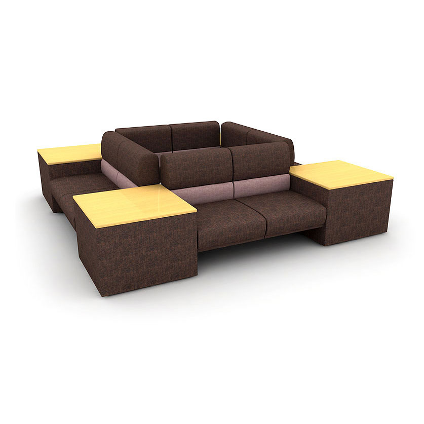 동성소파 > LOBBY-SET-AND-MODULES  > SFJY-쿠페 시리즈  > SFJY-쿠페 사무용 로비 쇼파 세트-B