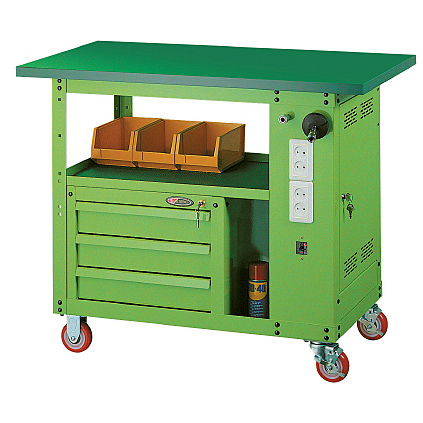 워크시스 > 작업대  > 소형 작업대  > 워크시스 TTW-3AC-M 이동식공구함