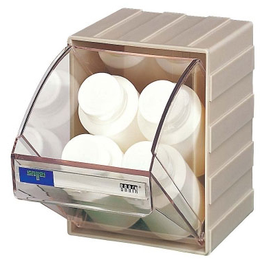 중앙브레인 > 부품박스  > 회전서랍부품박스  > 중앙브레인 CA703 투명 플라스틱 다용도 부품 정리 회전 서랍 박스 상자 함 장