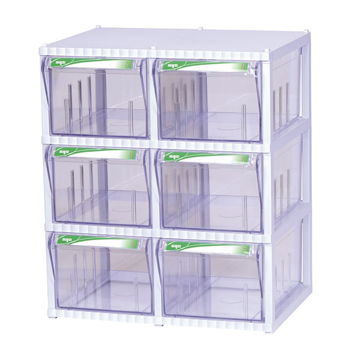 중앙브레인 > 부품박스  > 멀티부품박스  > CA510-3 투명 플라스틱 다용도 부품 정리 서랍 박스 상자 함 장