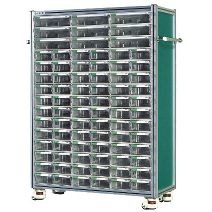 중앙브레인 > 부품박스세트장  > 부품박스세트장(알루미늄프로파일)  > 중앙브레인 CA1000A 투명 플라스틱 다용도 부품 정리 서랍 박스 상자 함 장 프로파일(셋트형)