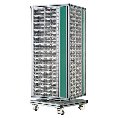 중앙브레인 > 부품박스세트장  > 부품박스세트장(알루미늄프로파일)  > 중앙브레인 CA1001 투명 플라스틱 다용도 부품 정리 서랍 박스 상자 함 장 프로파일(셋트형)