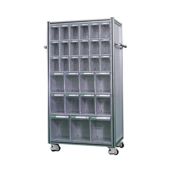 중앙브레인 > 부품박스세트장  > 부품박스세트장(알루미늄프로파일)  > 중앙브레인 CA1004 투명 플라스틱 다용도 부품 정리 서랍 박스 상자 함 장 프로파일(셋트형)