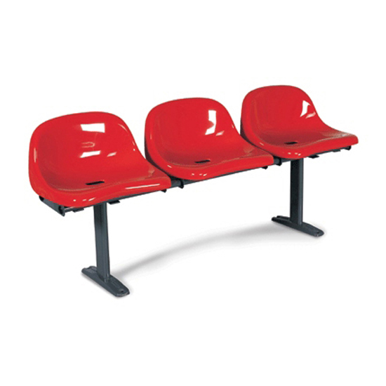 대경벤치의자 > D2C  > 가구/인테리어>아웃도어가구>야외벤치>플라스틱벤치의자  > 대경벤치의자 MFPK-MC3-S3 2~5인용 플라스틱 벤치(바닥부착형,국내생산품)