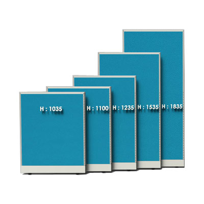 공간시스템 > 콤포(Compo) 파티션  > 1톤 기본패널  > 콤포 사무실 파티션 시리즈 1톤 기본패널-높이 1235mm
