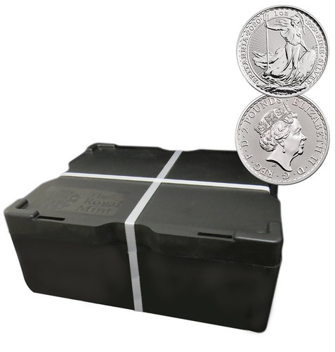 골드앤실버 > 은(Silver)  > 은화(Silver Coin)  > 2020 1oz 실버 브리타니아 코인 BU 몬스터박스