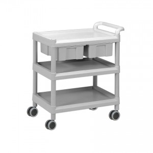 대경카트 > D2C  > 3단카트  > 대경카트 DKCT-201D(구형) 웨건 왜건 드레싱카트 의료용카트 드레싱카 응급카트 병원카트