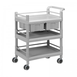대경카트 > D2C  > 3단카트  > 대경카트 DKCT-201J(구형) 웨건 왜건 드레싱카트 의료용카트 드레싱카 응급카트 병원카트