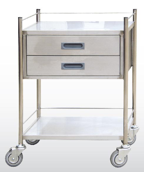 대경카트 > D2C  > 의료용카트  > 대경카트 DKCT-DL-TC2S 스텐레스 의료용카트