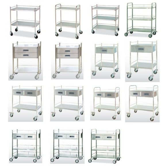 대경카트 > D2C  > 의료용카트  > 대경카트 스텐레스 의료용카트