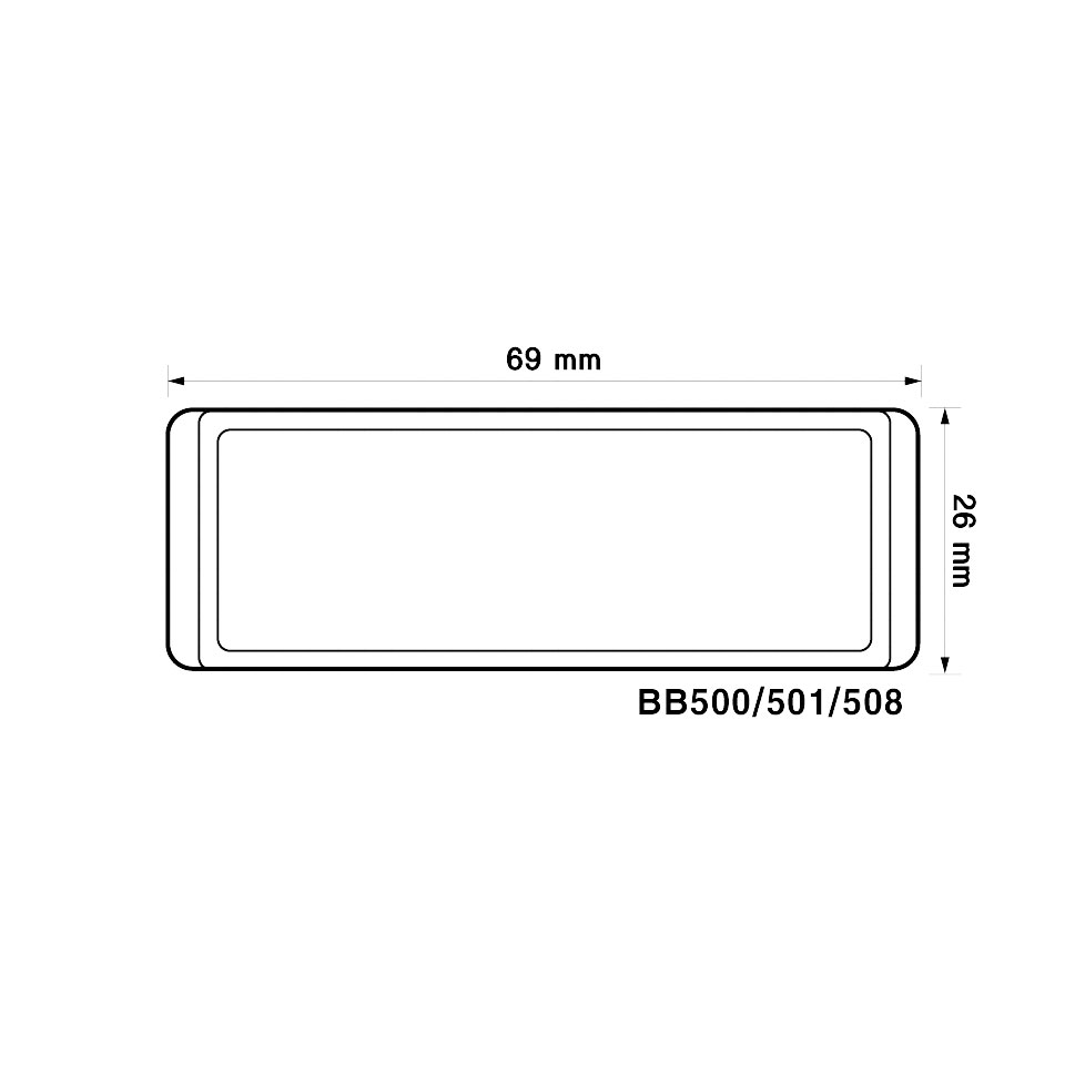 중앙부품박스 > 다용도 수납함/정리함  > 칸막이  > BB500/501/508 다용도 수납함/정리함용 칸막이