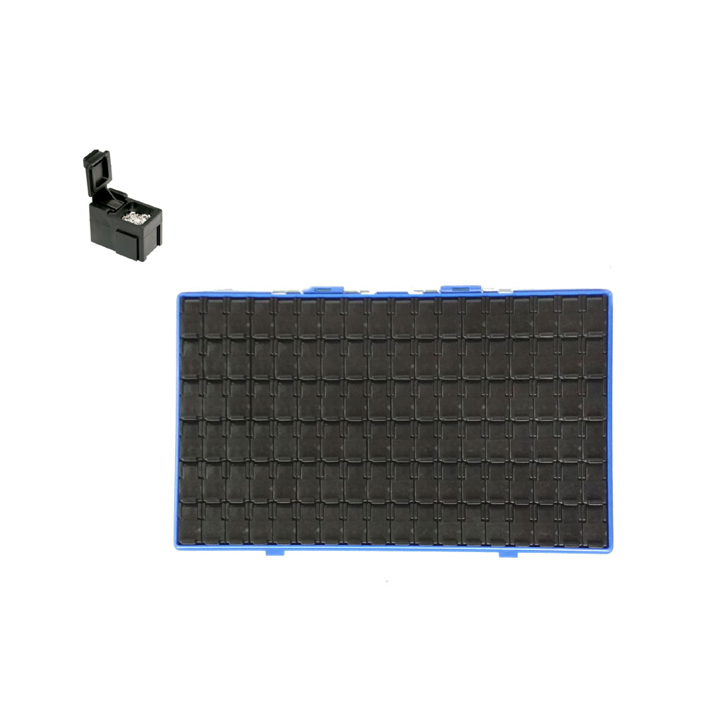 중앙부품박스 > 칩(CHIP,SMD)보관함  > BB306-1C SMD칩박스+파일케이스(정전기방지(제전))
