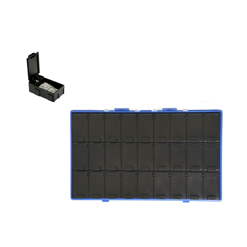 중앙부품박스 > 칩(CHIP,SMD)보관함  > BB306-3C SMD칩박스+파일케이스(정전기방지(제전))