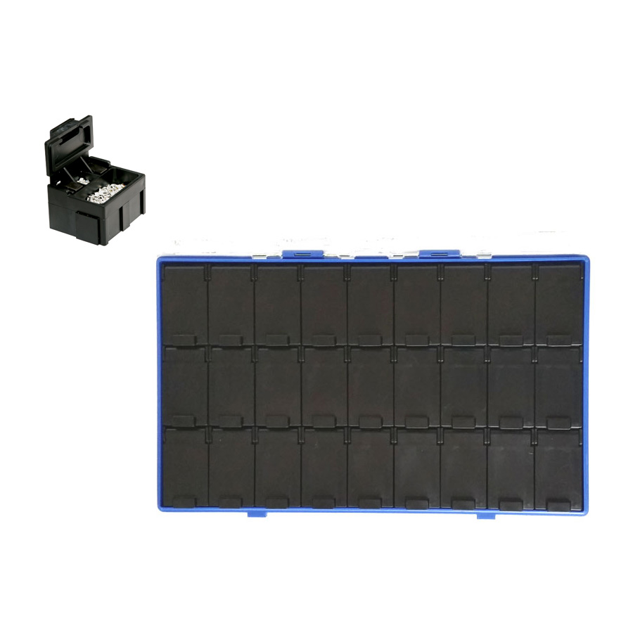 중앙부품박스 > 칩(CHIP,SMD)보관함  > BB306D-3DC SMD칩박스+파일케이스(정전기방지(제전))