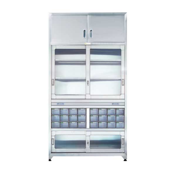 구로메디칼 > 수술실비품(Operating Room Appliance)  > 수술기구장(Instrument Cabinet)  > 구로메디칼 DLMD-WMIC-IC01T Wall Mounted Instrument Cabinet 붙박이 수술기구 보관장