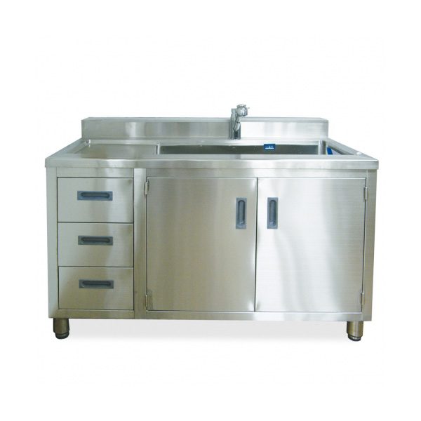 구로메디칼 > 수술실비품(Operating Room Appliance)  > 스크럽스테이션(Scrub Station)  > 구로메디칼 DLMD-SK01 SINK CABINET 수술실 싱크대