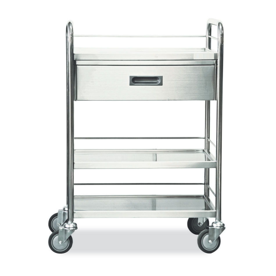 구로메디칼 > 간호비품(Nursing Appliance)  > 유틸리티카트(Utility Cart)  > 구로메디칼 DLMD-UC3S-1D UTILITY CART-DRAWER TYPE 유틸리티카트 서랍형