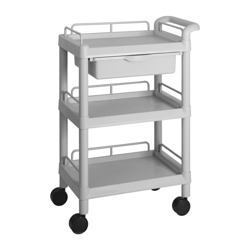 구로메디칼 > 간호비품(Nursing Appliance)  > 플라스틱유틸리티카트(Plastic Utility Cart)  > 대경카트 DKCT-101J 웨건 왜건 드레싱카트 의료용카트 드레싱카 응급카트 병원카트