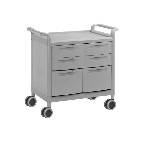 구로메디칼 > 간호비품(Nursing Appliance)  > 플라스틱유틸리티카트(Plastic Utility Cart)  > 대경카트 DKCT-2004E 웨건 왜건 드레싱카트 의료용카트 드레싱카 응급카트 병원카트