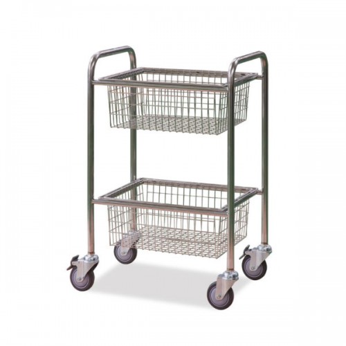 구로메디칼 > 구로메디칼 DLMD-BC2 BASKET CART 병원용 의료용 바구니 카트