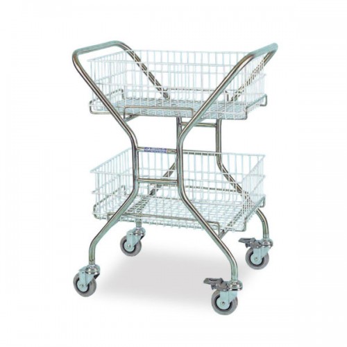 구로메디칼 > 구로메디칼 DLMD-BC3 BASKET CART 병원용 의료용 바구니 카트