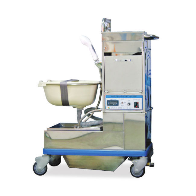 구로메디칼 > 간호비품(Nursing Appliance)  > 샤워트롤리(Shower Trolley)  > 구로메디칼 DLMD-HSM1 HAIR SHAMPOOING MACHINE