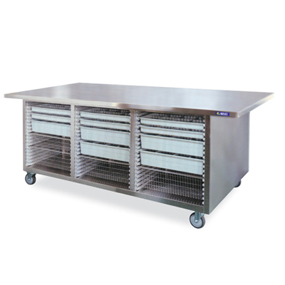 구로메디칼 > 공급실비품  > 작업대(Work Table)  > 구로메디칼 DLMD-BWT WORK TABLE-BASKET TYPE