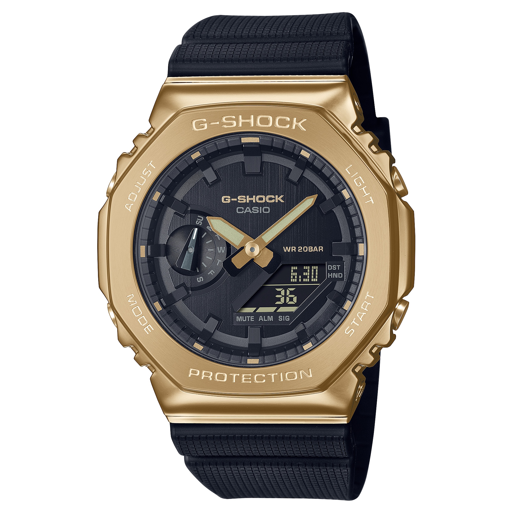 카시오워치스 > G-SHOCK > GM > GM-2100G-1A9 카시오 손목 시계