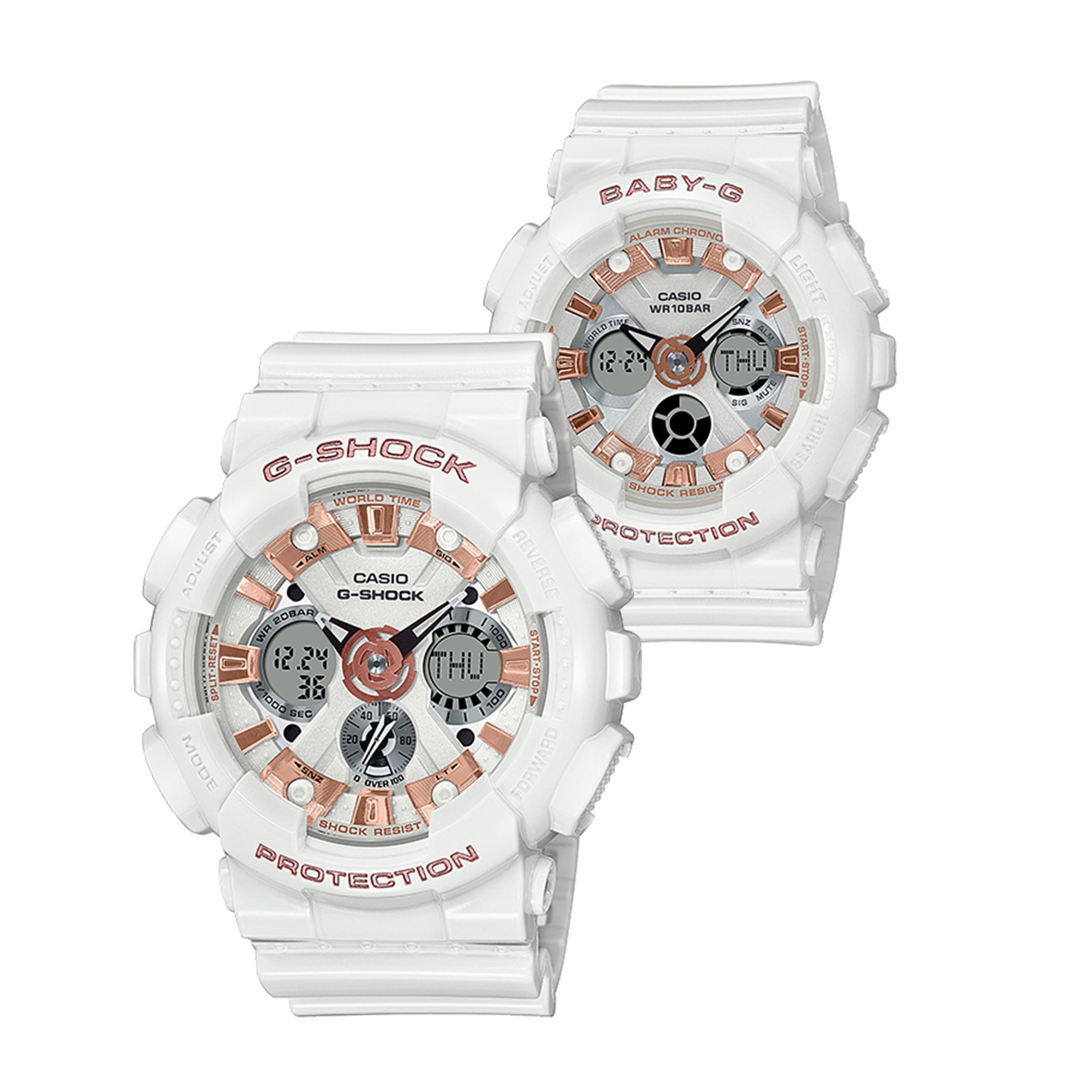 카시오워치스 > 컬러풀 카시오  > 카시오 화이트  > LOV-20A-7A 카시오 손목 시계