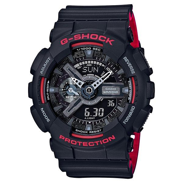 카시오워치스 > 군인시계  > GA-110HR-1A 카시오 손목 시계