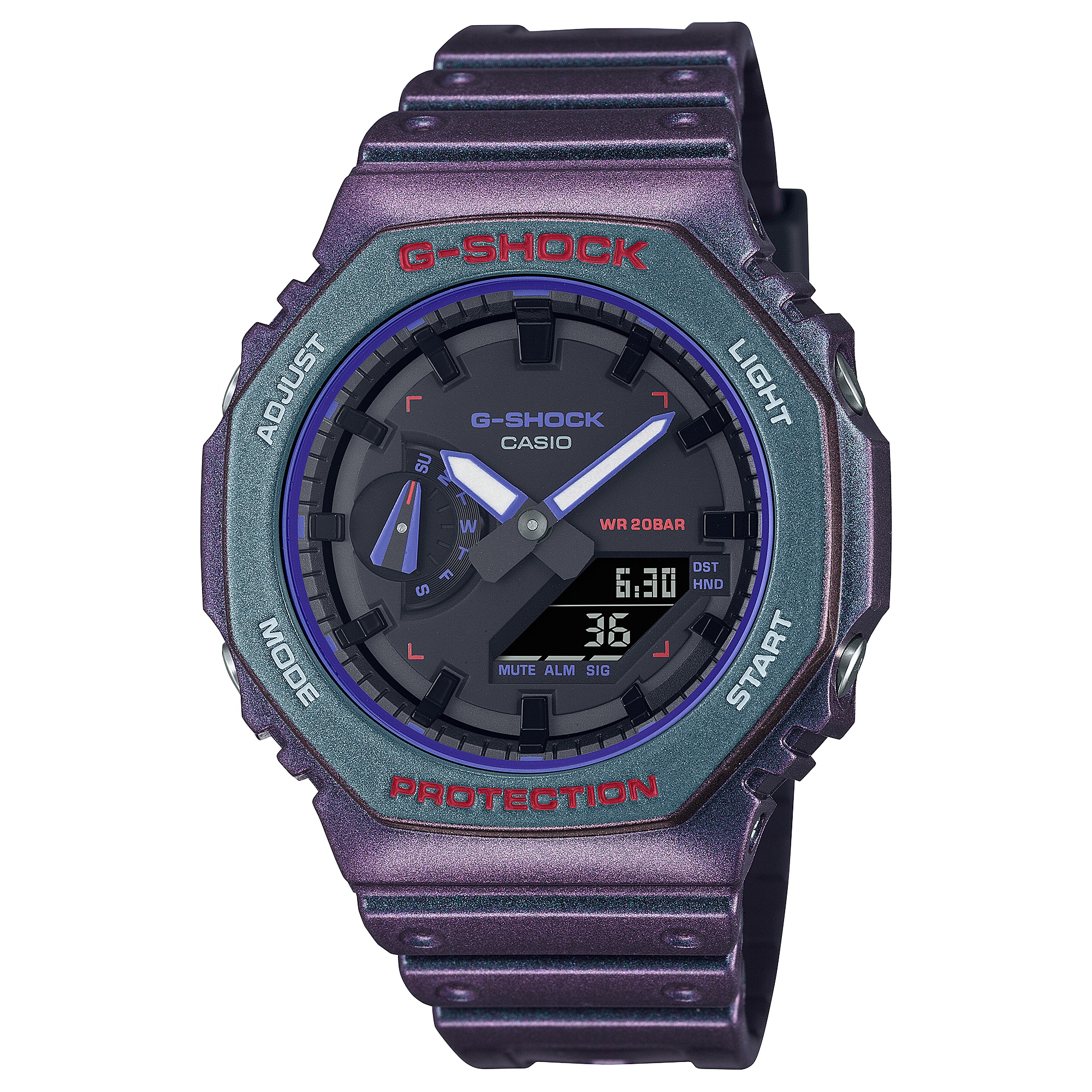 카시오워치스 > G-SHOCK  > GA  > GA-2100AH-6A 카시오 손목 시계