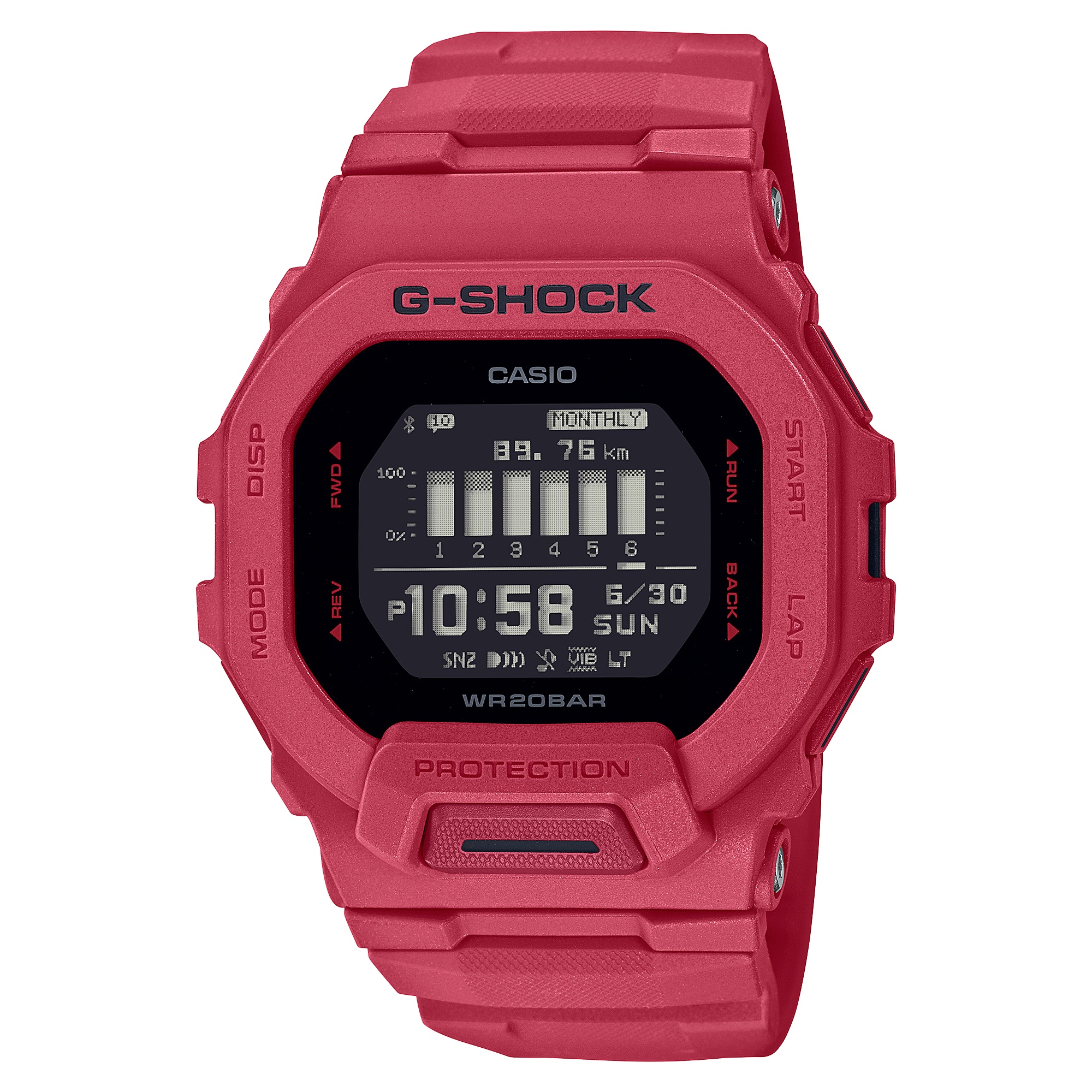 카시오워치스 > G-SHOCK  > GBD  > GBD-200RD-4 카시오 손목 시계