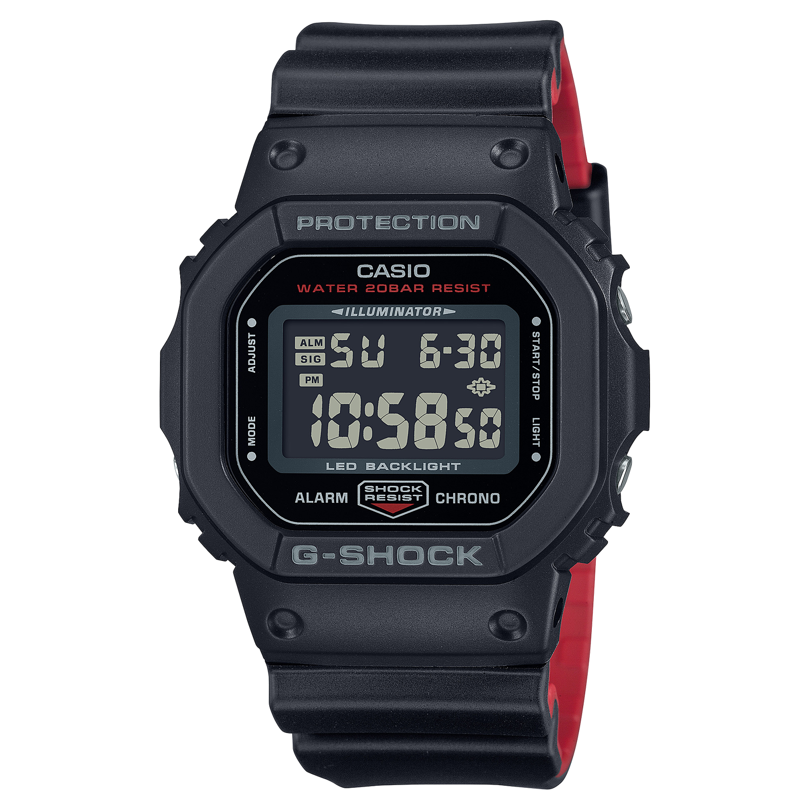 카시오워치스 > G-SHOCK  > DW  > DW-5600UHR-1 카시오 손목 시계