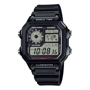카시오워치스 > 군인시계  > AE-1200WH-1A 카시오 손목 시계