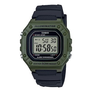 카시오워치스 > 군인시계  > W-218H-3A 카시오 손목 시계
