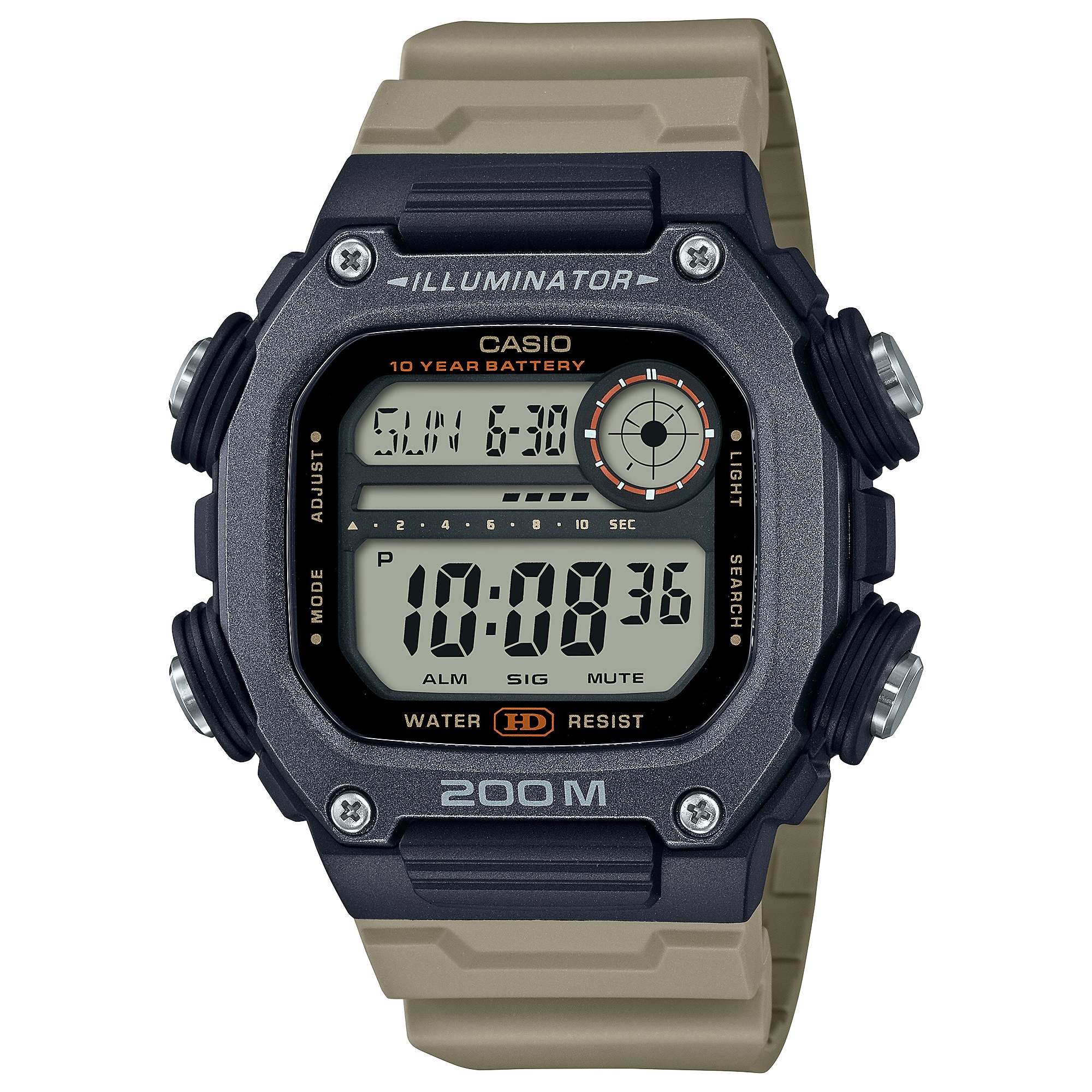 카시오워치스 > 10년배터리  > DW-291HX-5A 카시오 손목 시계