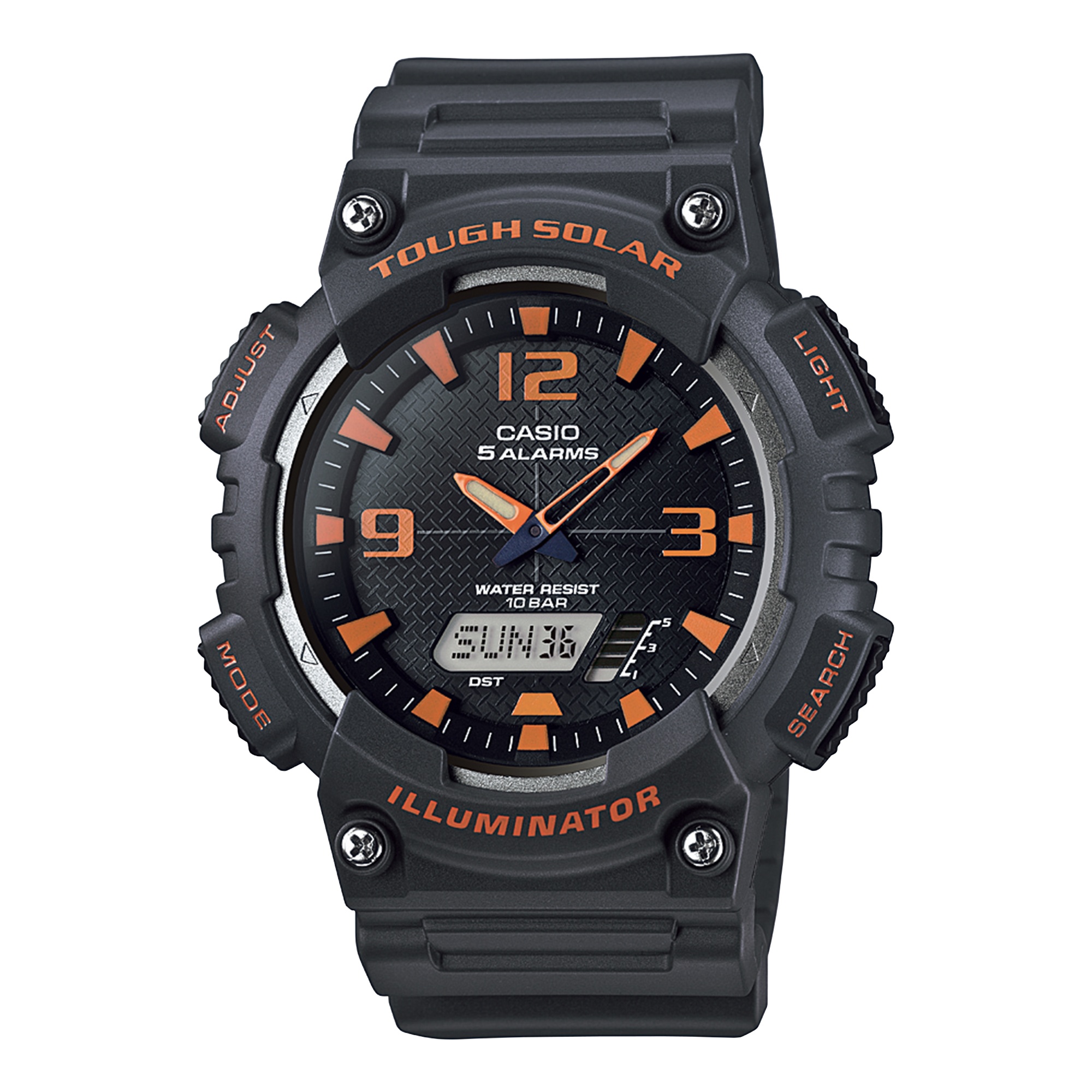 카시오워치스 > 태양광충전  > AQ-S810W-8A 카시오 손목 시계