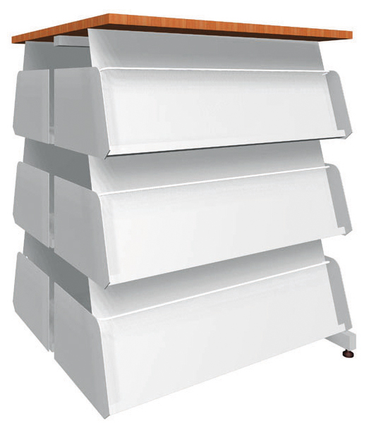 삼광모빌랙 > 도서관시스템  > 정기간행물(잡지)장  > SKMR-DMG1322 MG복식 서가대 연결3단