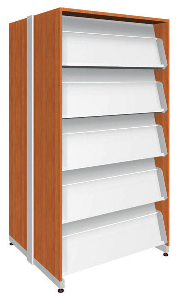 비즈가구 > 책장  > 잡지꽂이  > SKMR-DMG1521 MG복식 서가대 기본5단