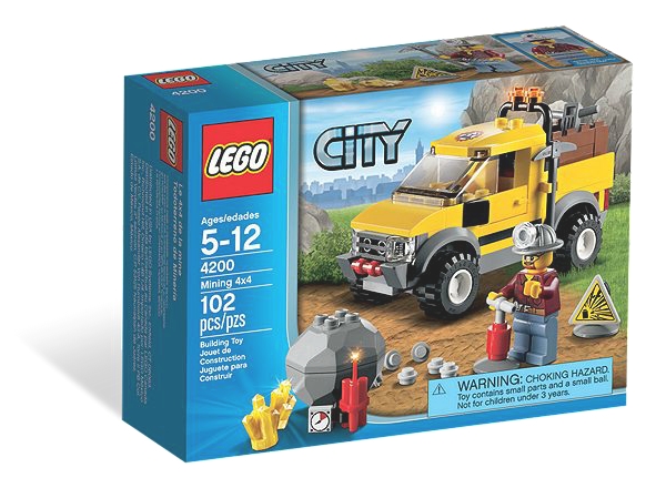 아빠의블록 > 시티  > 레고 4200 4륜구동 광산차(국내재고,무료택배)